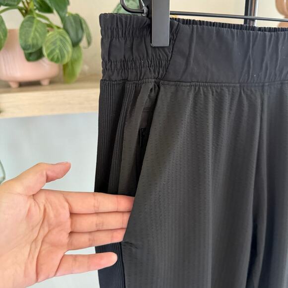 Athleta Textured Brooklyn Jogger Pants Black Size 2 Womens Casual Travel Comfort - Picture 4 of 10